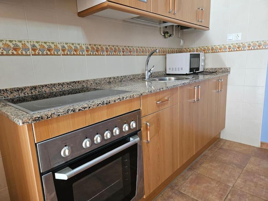 21A02 Coqueto Apartamento Con Garaje Фелечоса Экстерьер фото